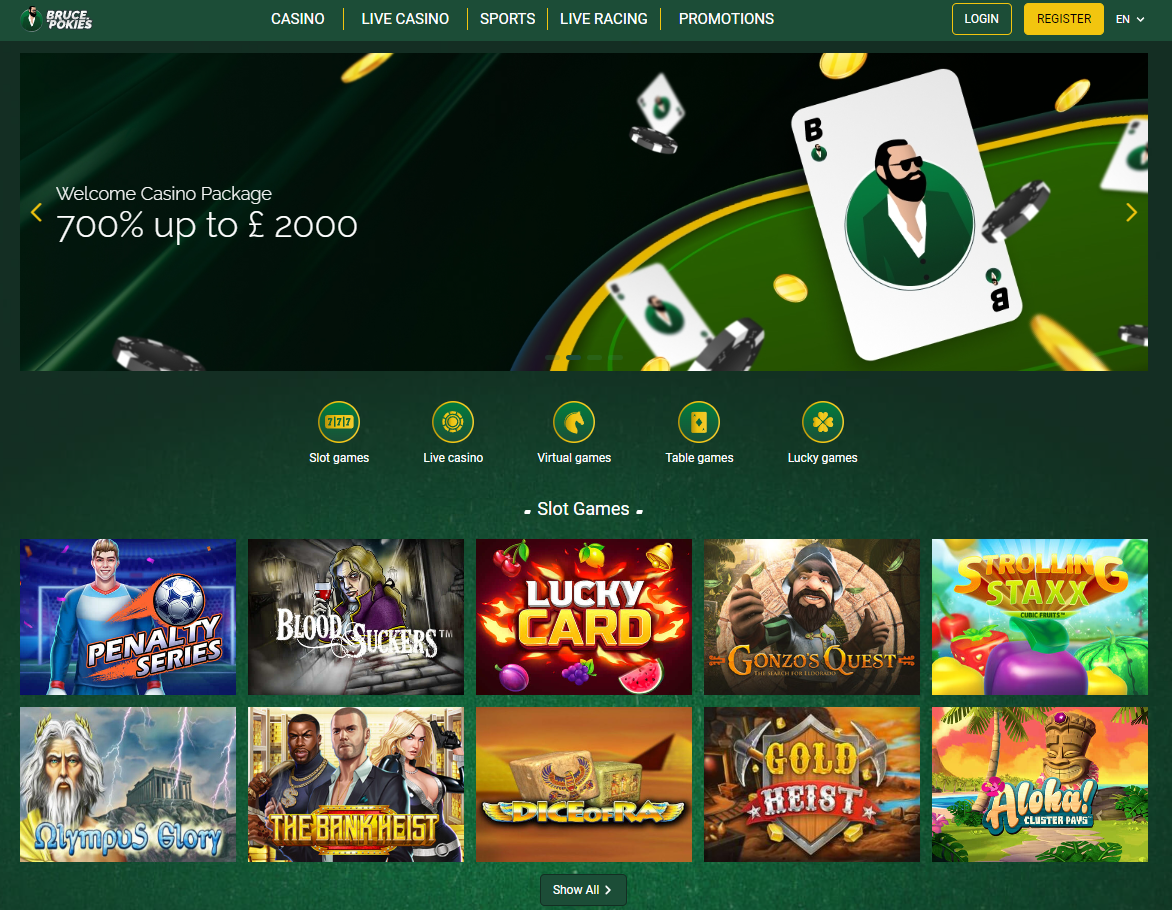 Bruce Pokies Casino Promo Codes Guide